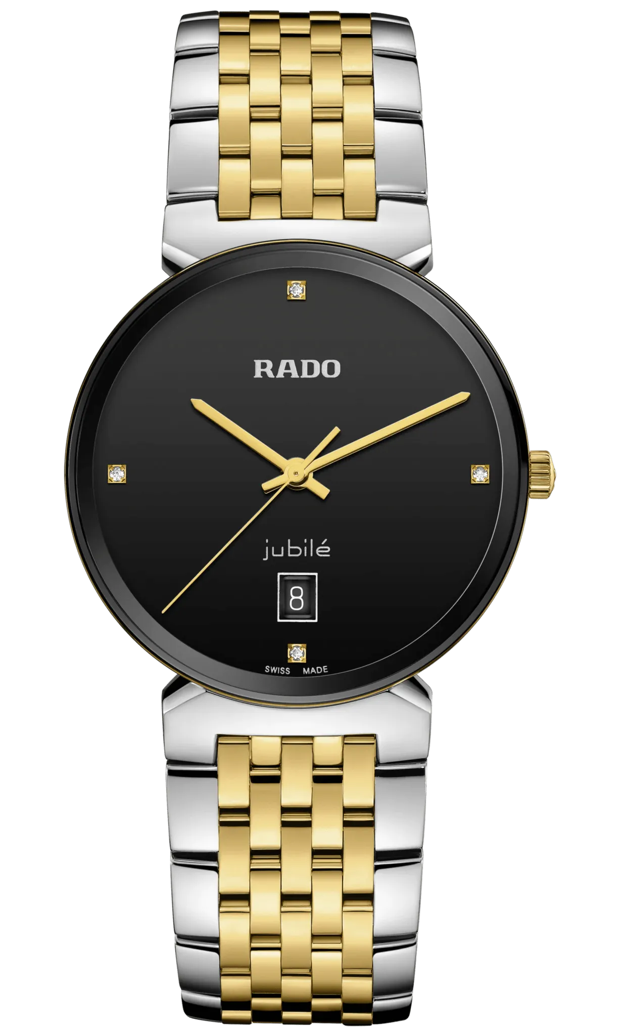 RADO Florence Classic Diamonds 38mm Gold-Silver Men's Watch R48912703