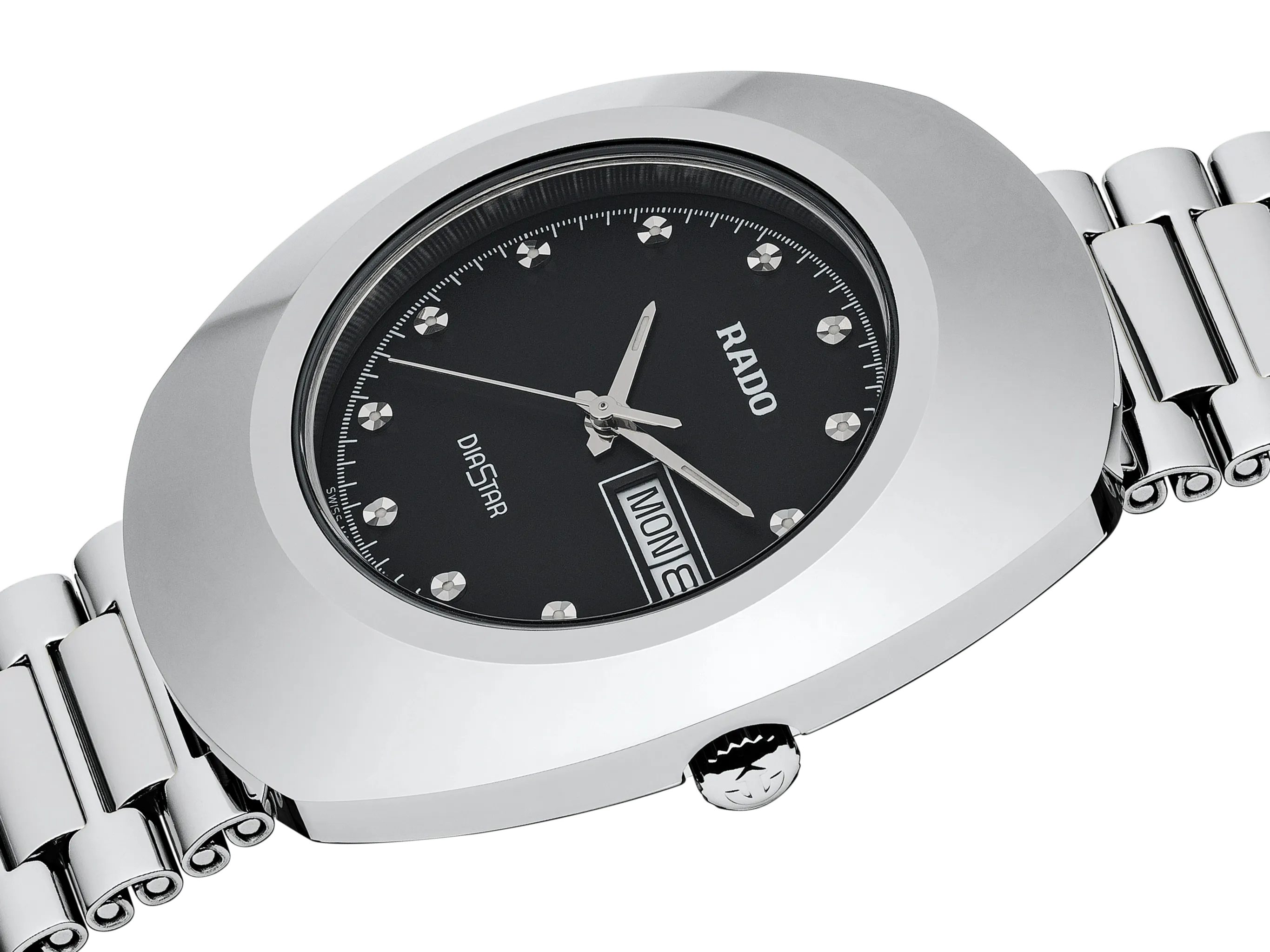 RADO The Original Crystal Markers Silver Men's Watch R12391153