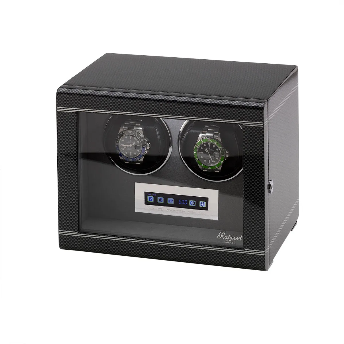 Rapport Formula Double Watch Winder - Carbon Fiber