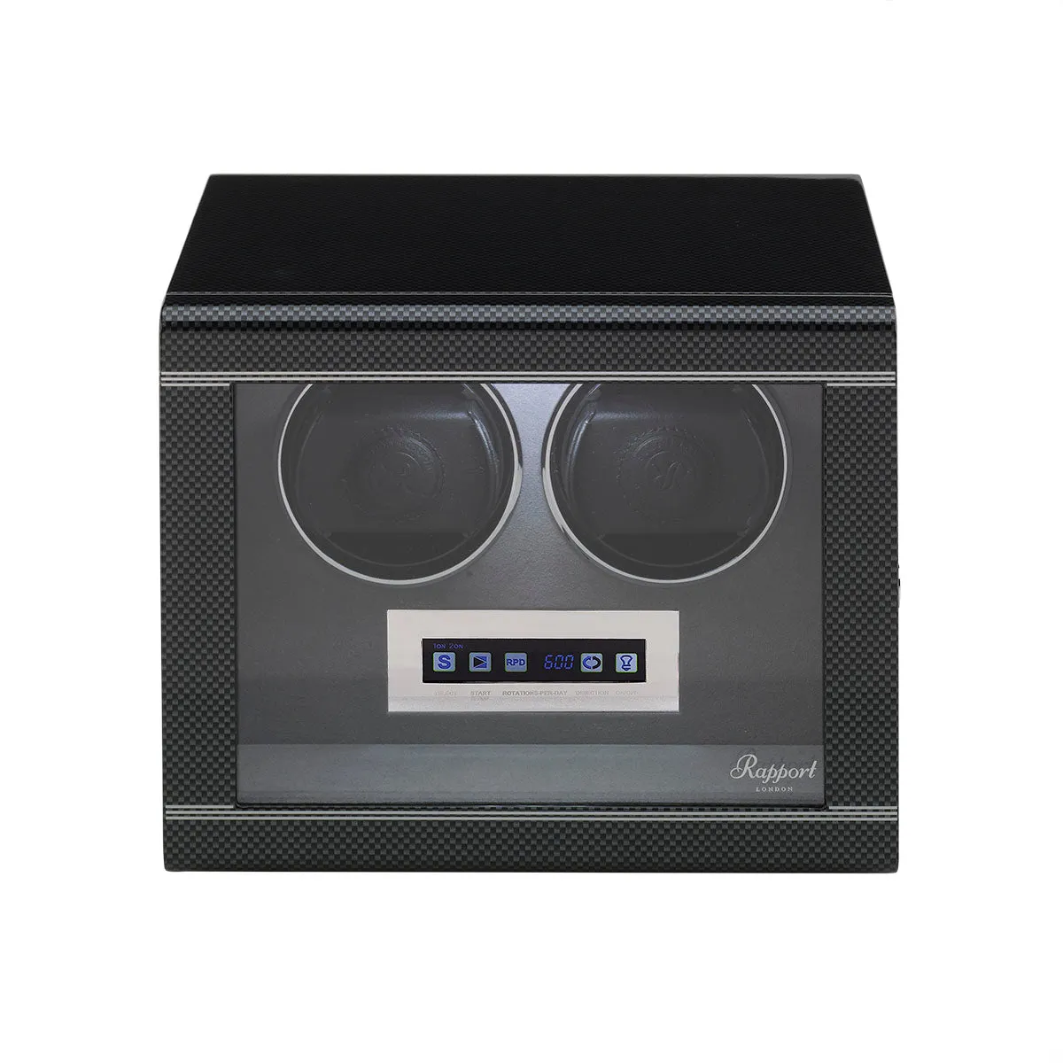 Rapport Formula Double Watch Winder - Carbon Fiber