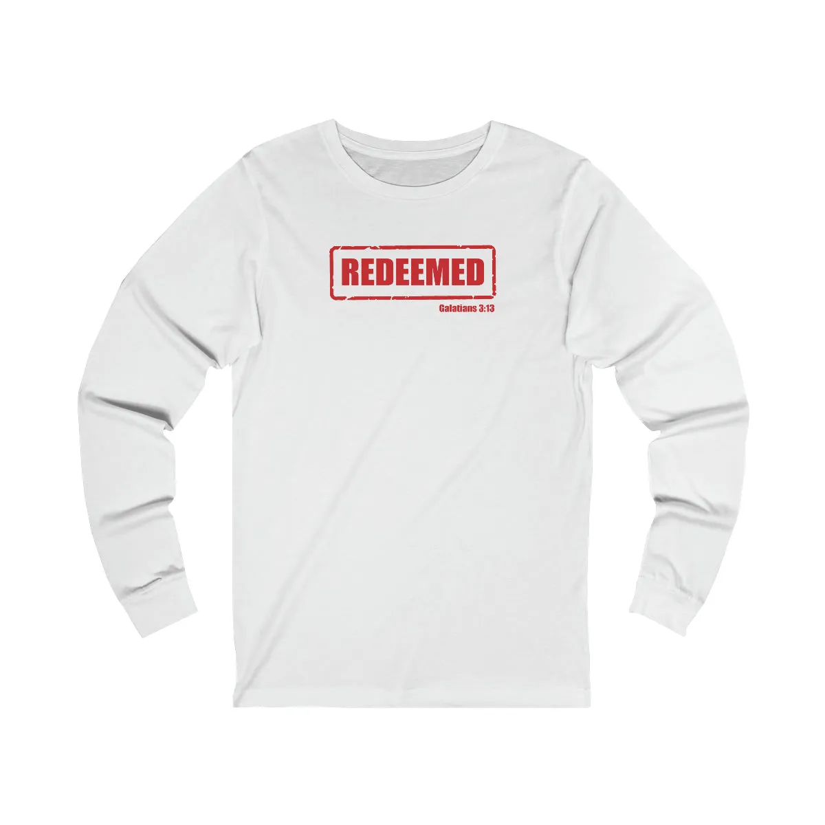 Redeemed Women’s Unisex Jersey Long Sleeve Tee