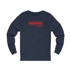 Redeemed Women’s Unisex Jersey Long Sleeve Tee