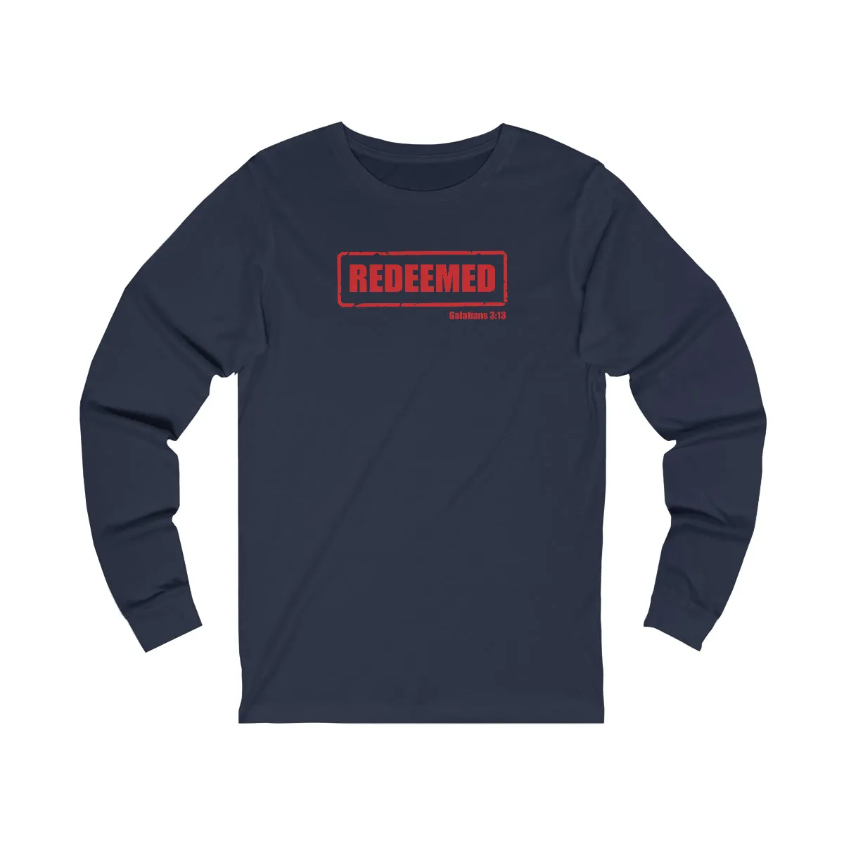 Redeemed Women’s Unisex Jersey Long Sleeve Tee