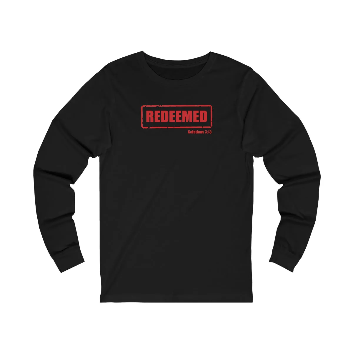 Redeemed Women’s Unisex Jersey Long Sleeve Tee
