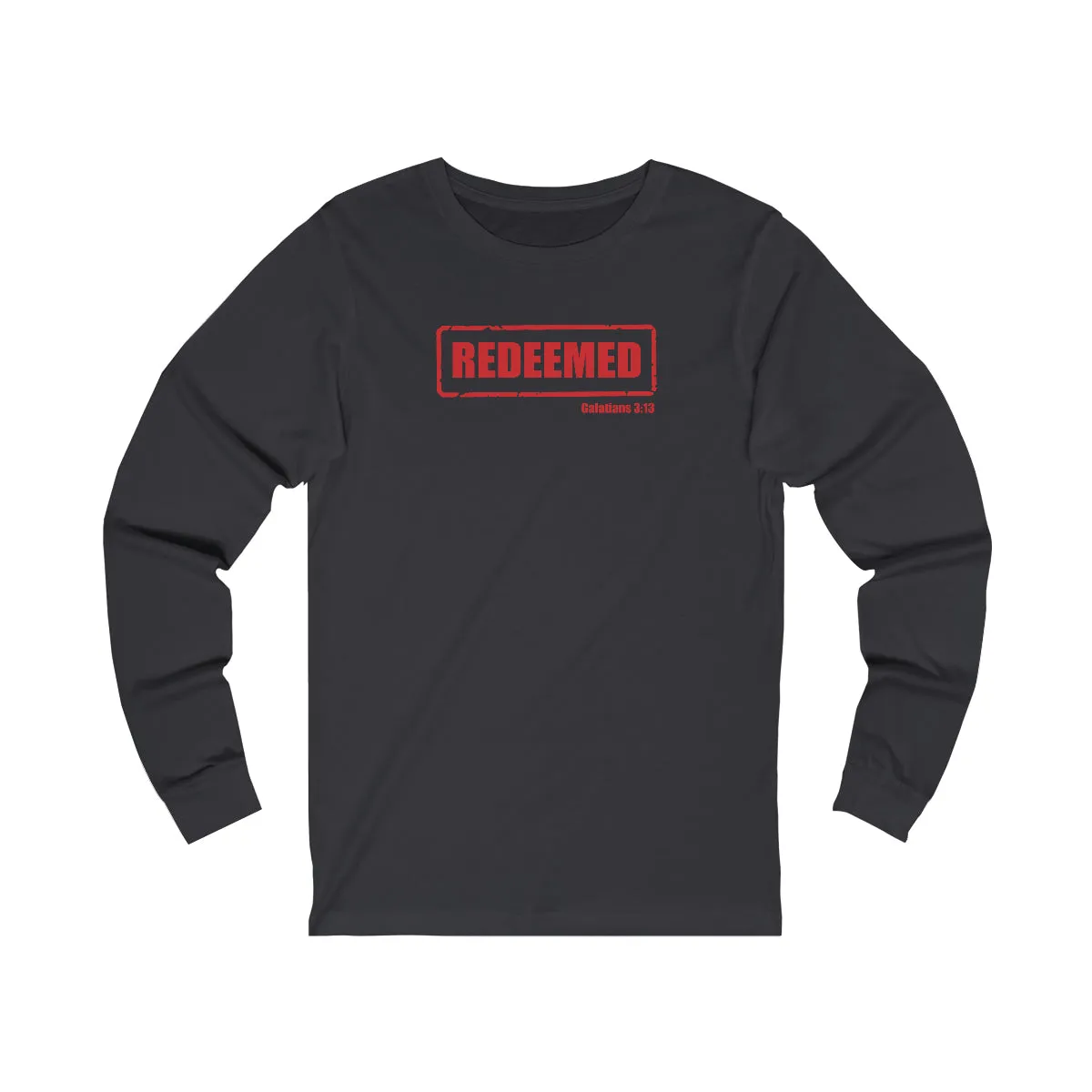 Redeemed Women’s Unisex Jersey Long Sleeve Tee