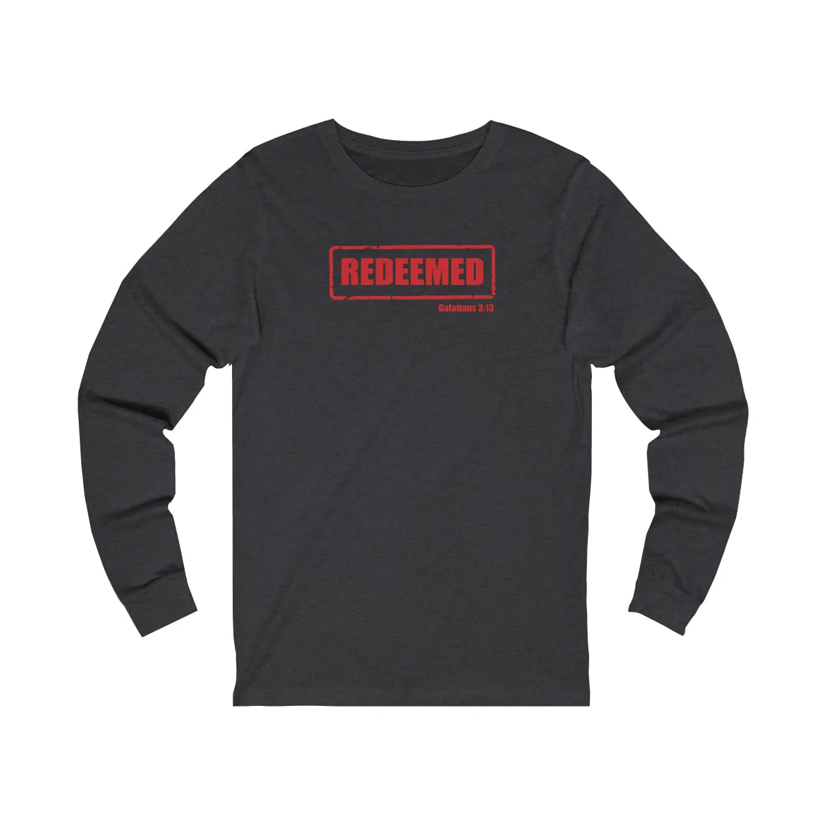Redeemed Women’s Unisex Jersey Long Sleeve Tee