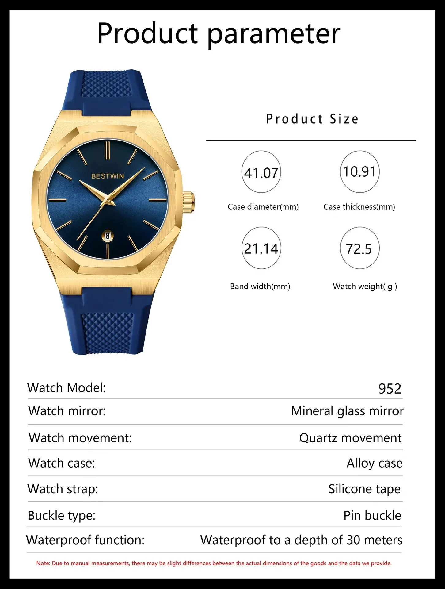 Reloj hombre Sport Watch for Men