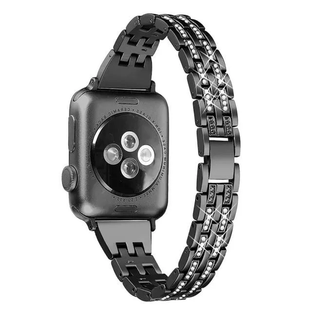 Rhinestone Band Compatible With Apple Watch