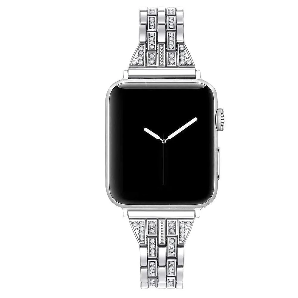 Rhinestone Band Compatible With Apple Watch