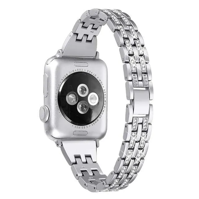 Rhinestone Band Compatible With Apple Watch