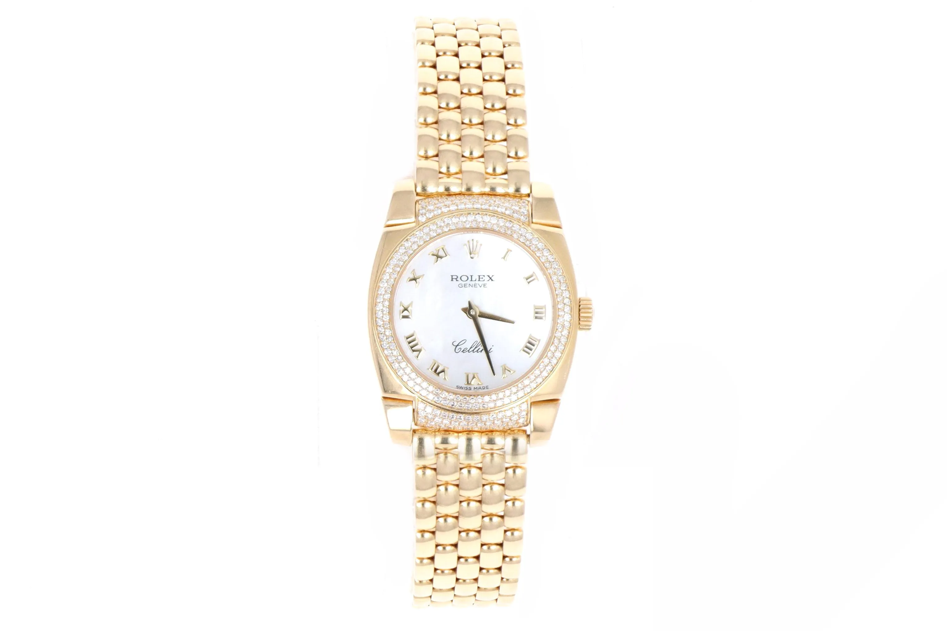Rolex 18k Yellow Gold Cellini Cestello Model 6311