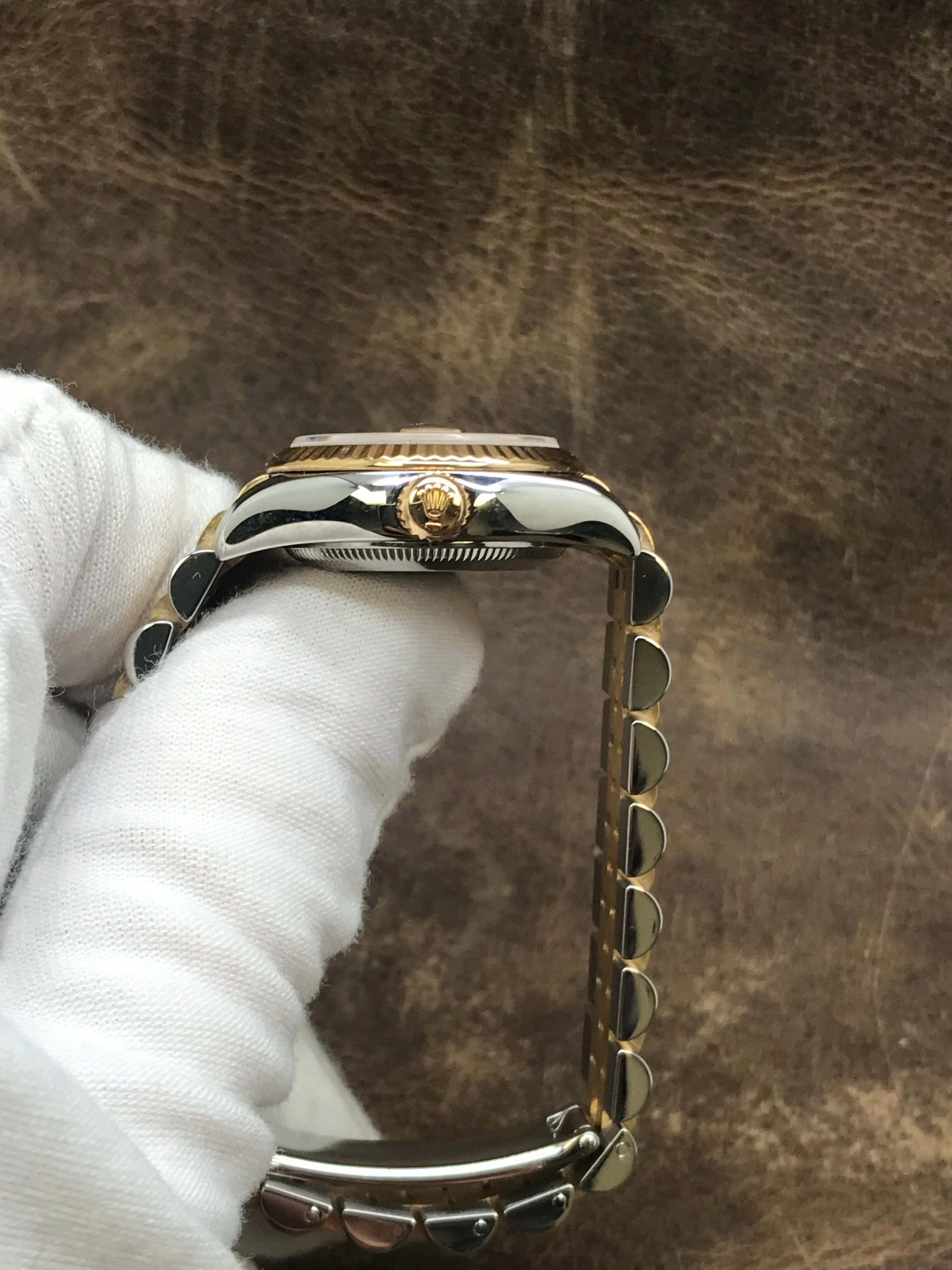 Rolex Datejust 179173 Champagne Dial Automatic  Women's Watch