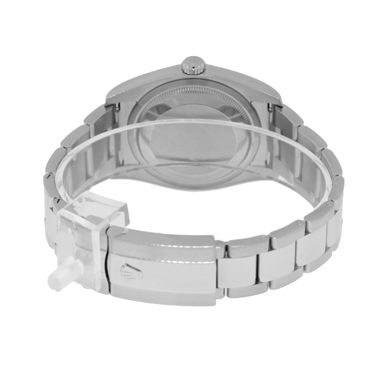 Rolex Datejust 36mm White Gold & Steel Pink Diamond Dial & Fluted Bezel 116234