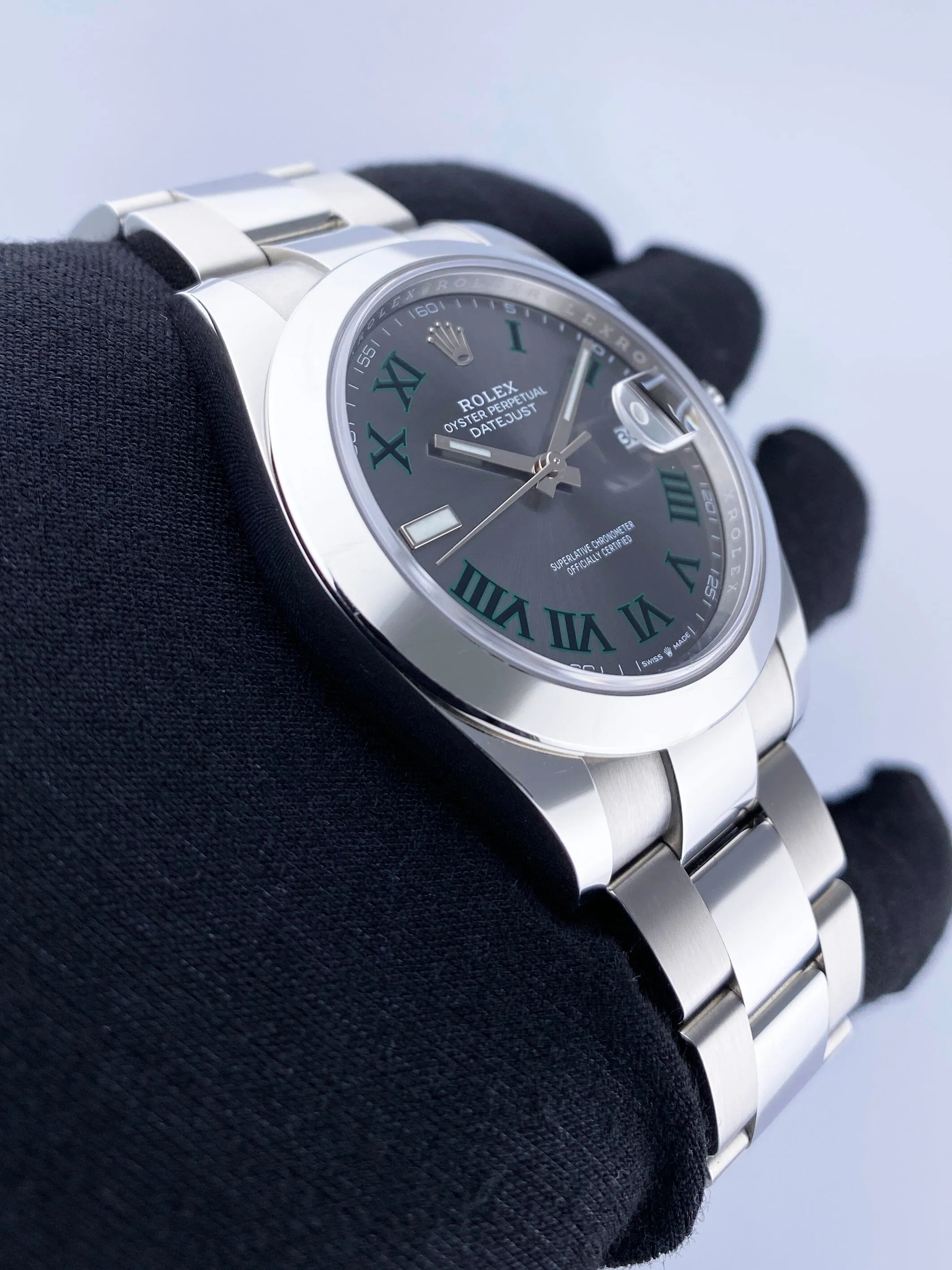 Rolex Datejust 41 126300 Stainless steel Mens Watch Box Papers
