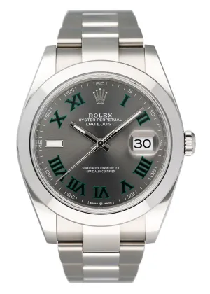 Rolex Datejust 41 126300 Stainless steel Mens Watch Box Papers
