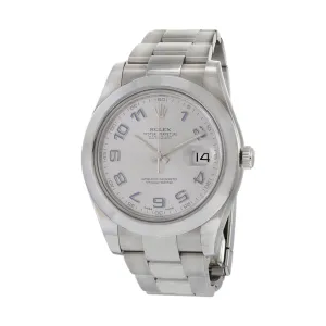 Rolex Datejust 41 Reference 116300 Stainless Steel Smooth Bezel