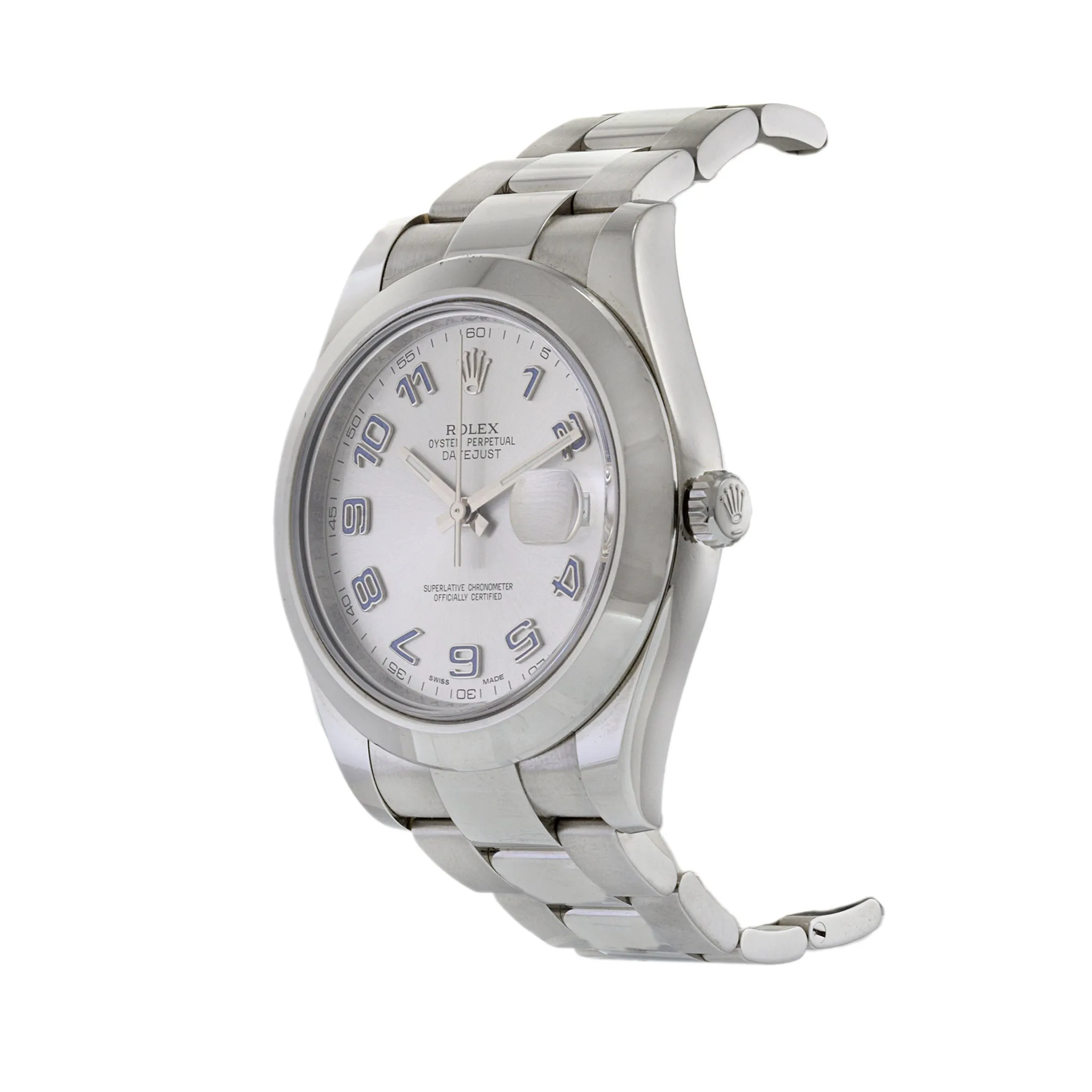 Rolex Datejust 41 Reference 116300 Stainless Steel Smooth Bezel