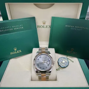 Rolex Datejust 41 Wimbledon Everose Gold/Steel 126331