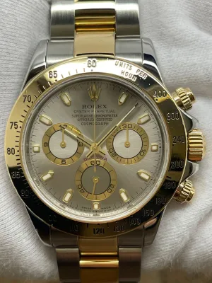Rolex Daytona 116523 Silver Dial Automatic Men's Watch