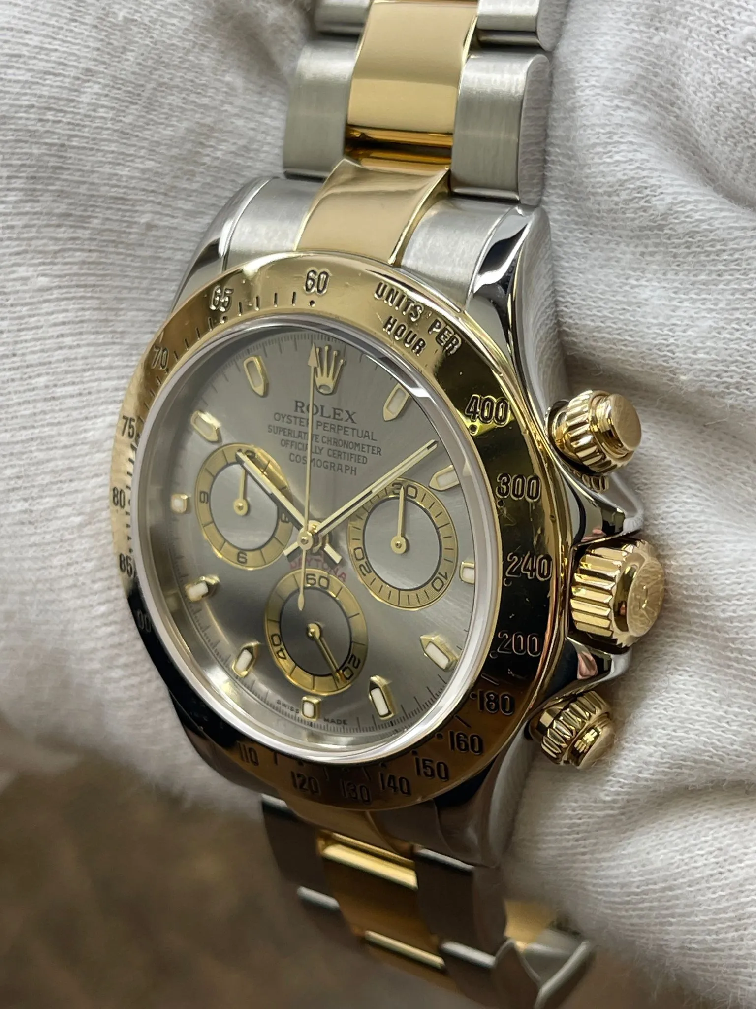 Rolex Daytona 116523 Silver Dial Automatic Men's Watch