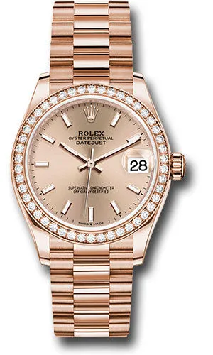 Rolex Everose Gold Datejust 31 Watch 278285RBR rsip