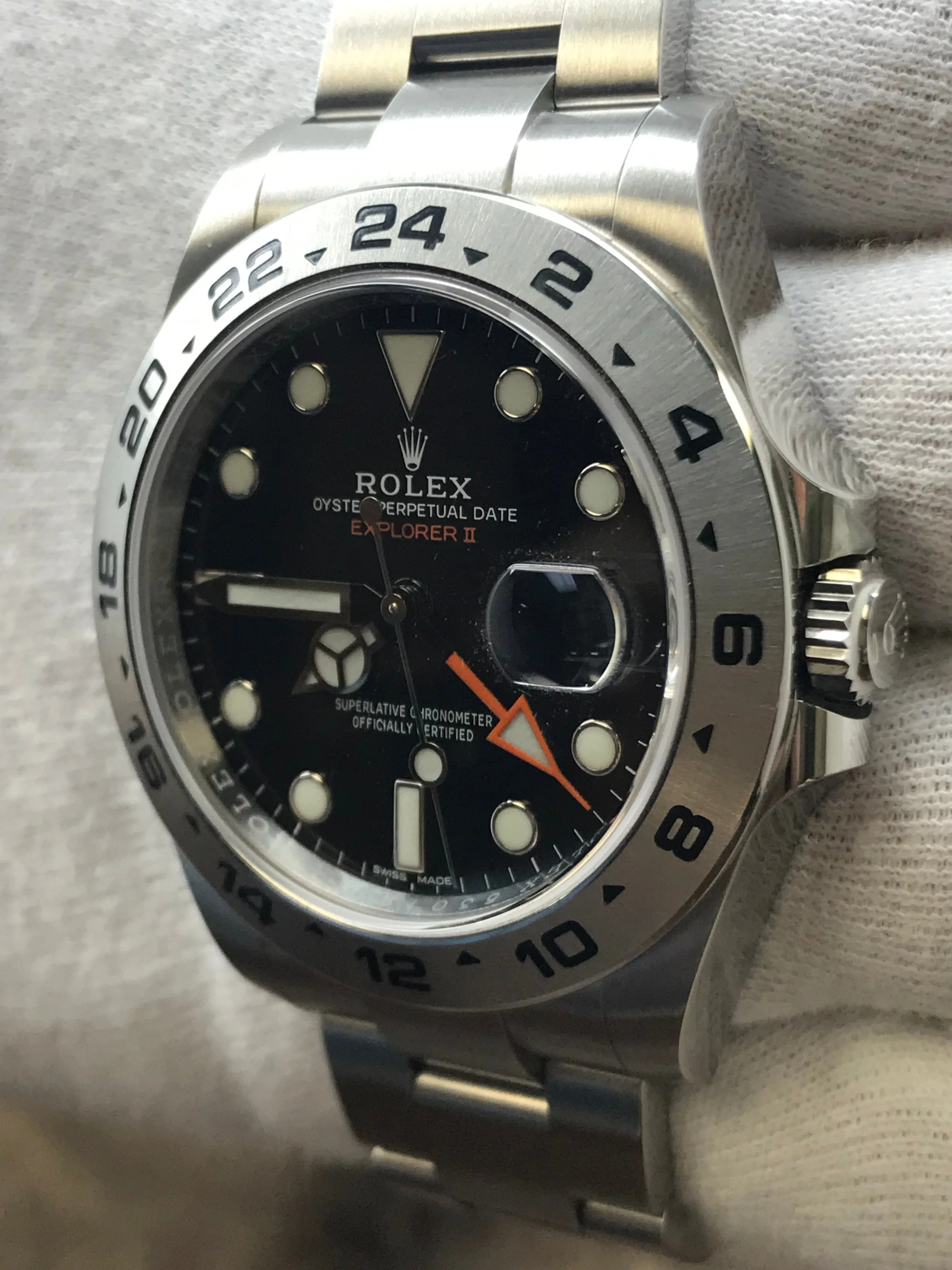 Rolex Explorer II 216570 Black Dial Automatic Men's Watch