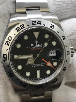Rolex Explorer II 216570 Black Dial Automatic Men's Watch
