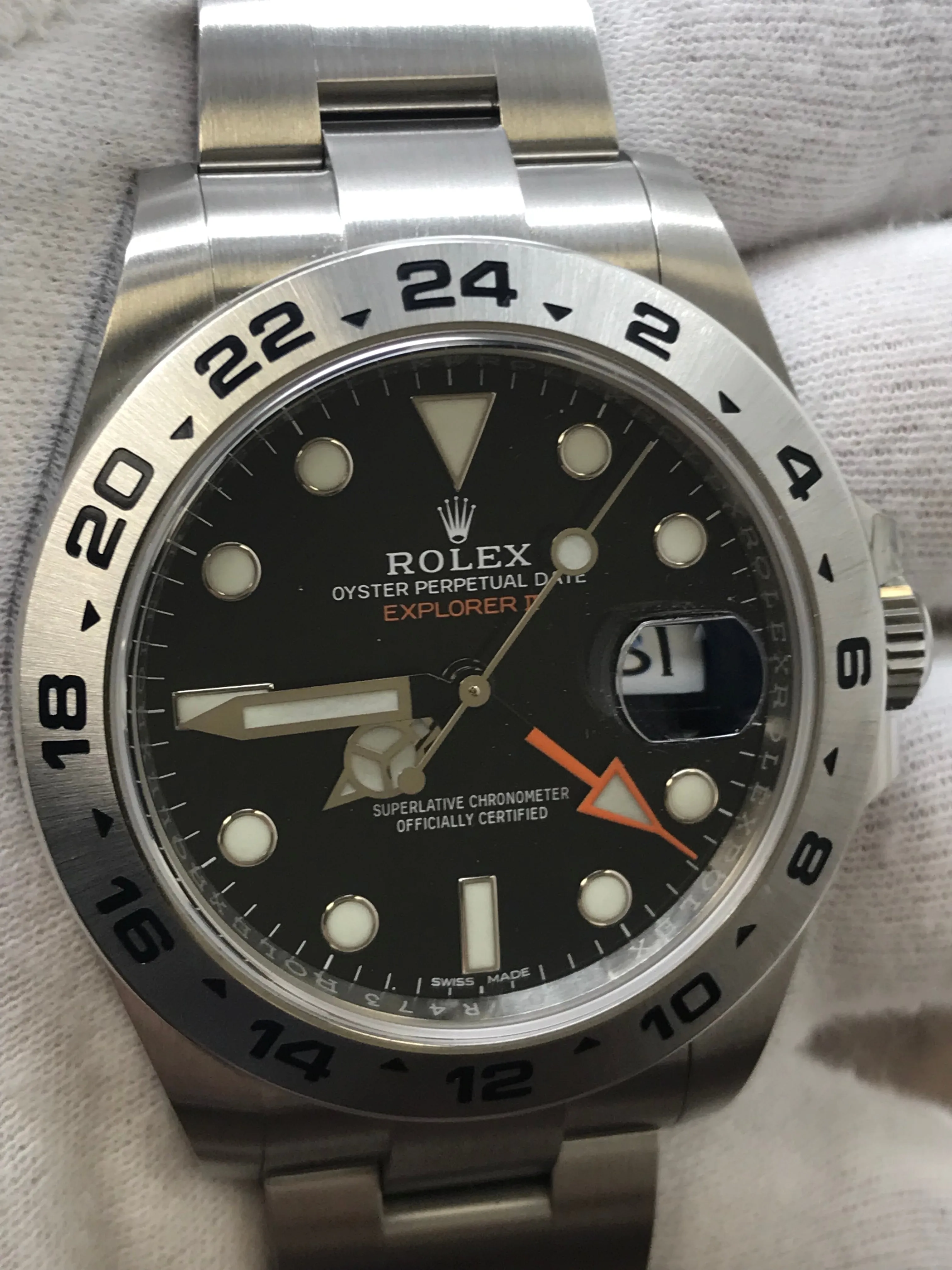 Rolex Explorer II 216570 Black Dial Automatic Men's Watch