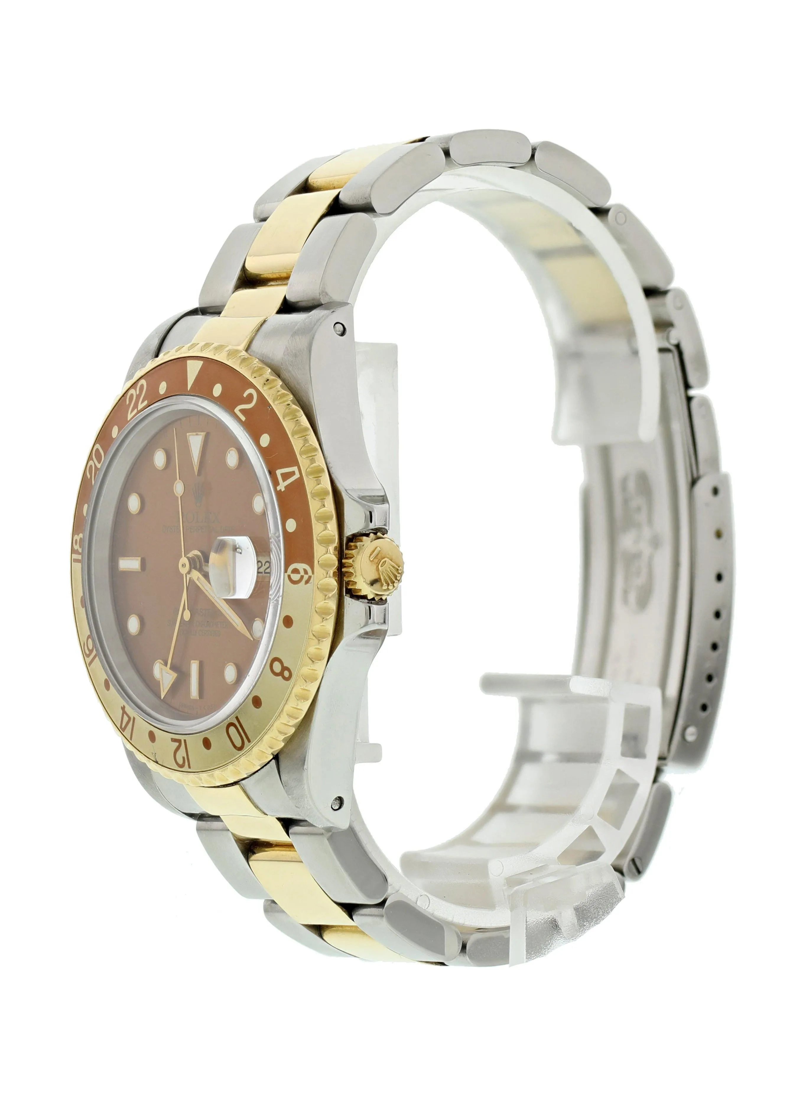 Rolex GMT Master II 16713 Root Beer Men's Watch