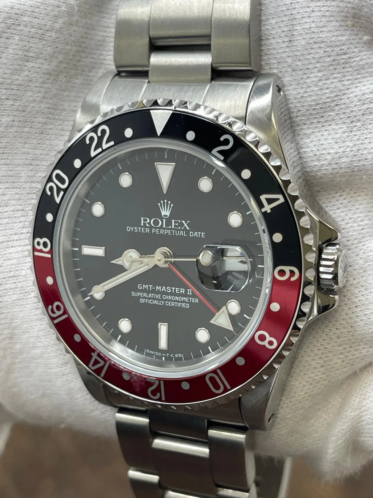 Rolex GMT Master II Coke 16710 Black Dial Automatic Men's Watch