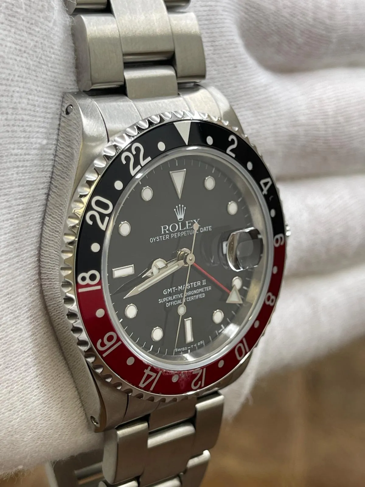 Rolex GMT Master II Coke 16710 Black Dial Automatic Men's Watch