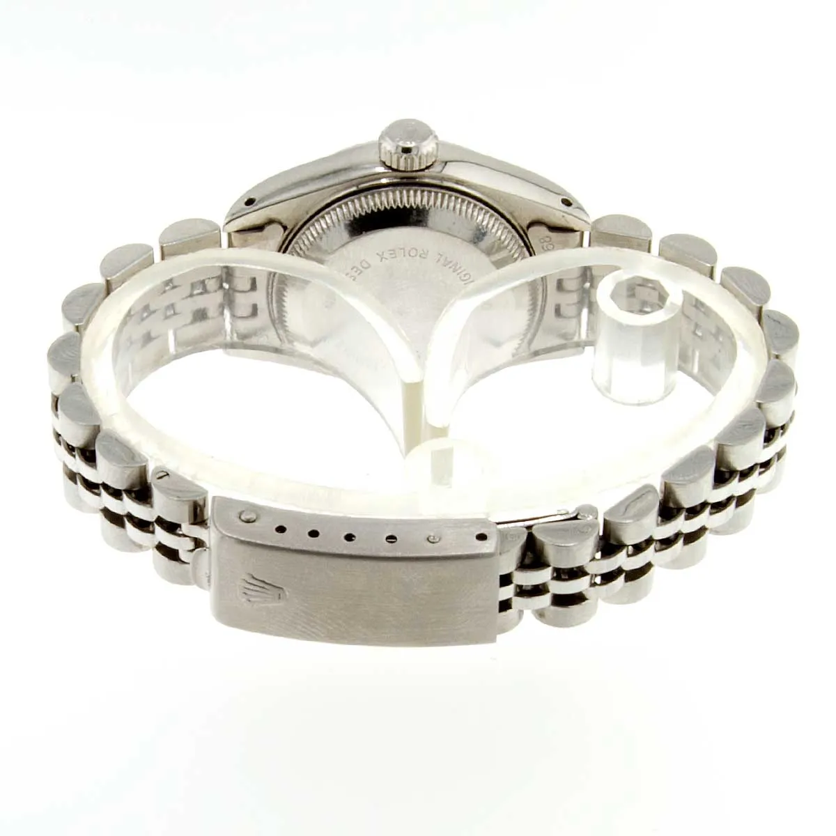 Rolex Lady's Date with Custom Diamond Bezel