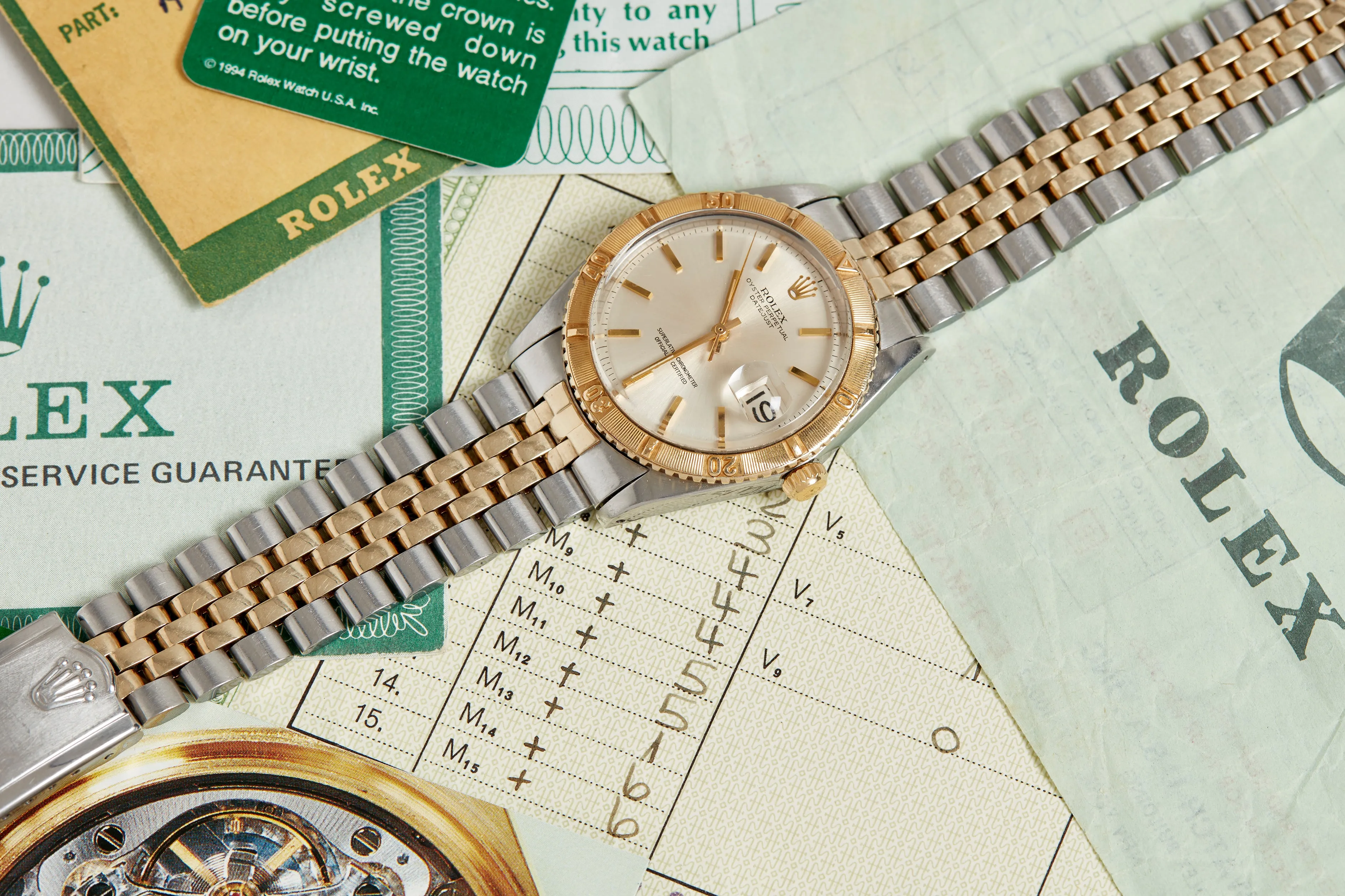 Rolex Oyster Perpetual Datejust "Thunderbird" Full Set 1968