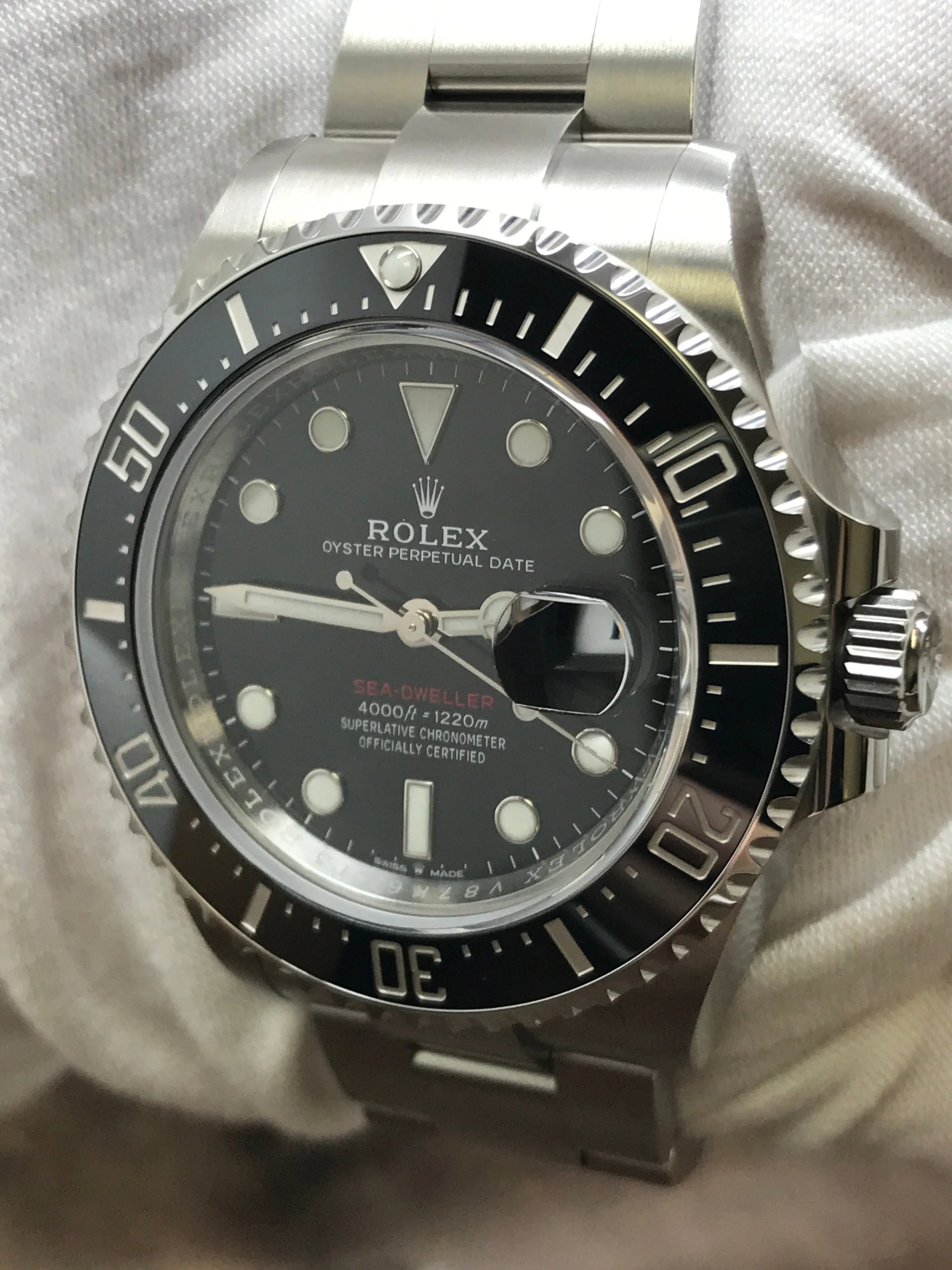 Rolex Sea-Dweller 43mm 126600 Black Dial Automatic  Men's Watch