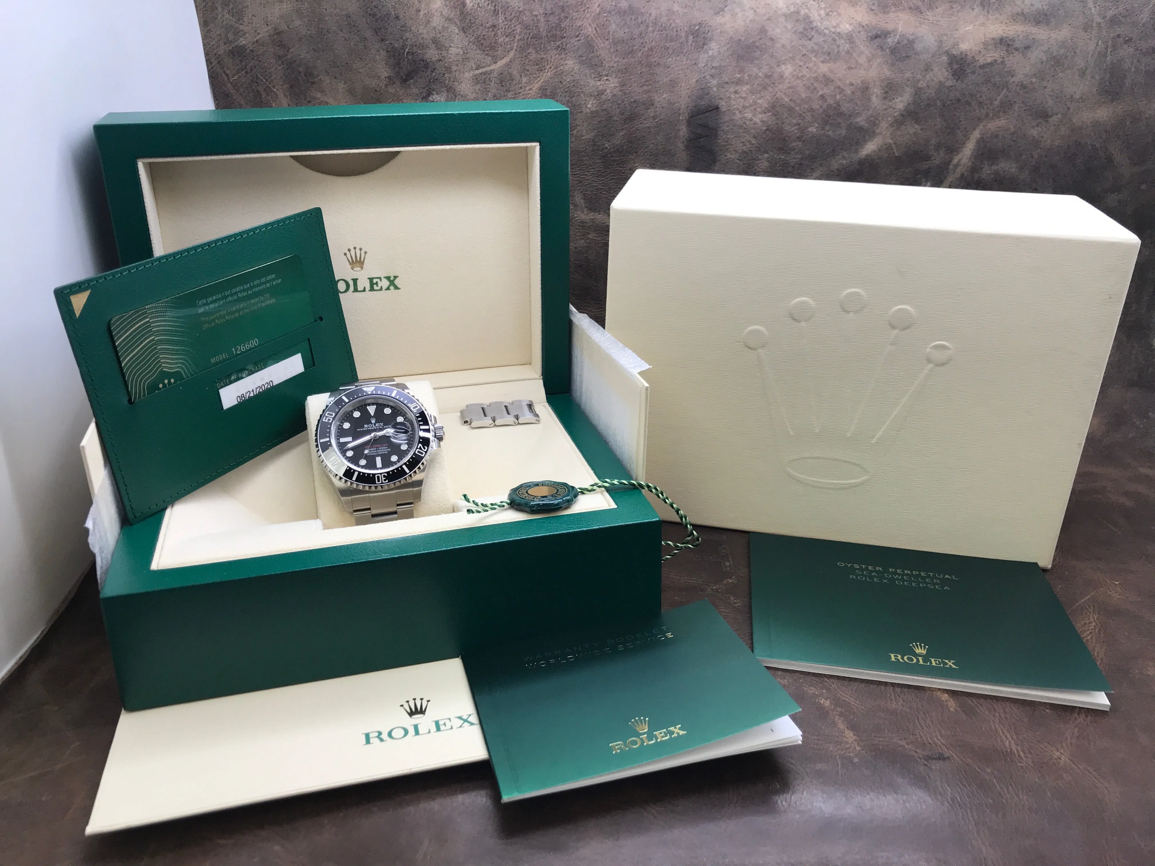 Rolex Sea-Dweller 43mm 126600 Black Dial Automatic  Men's Watch
