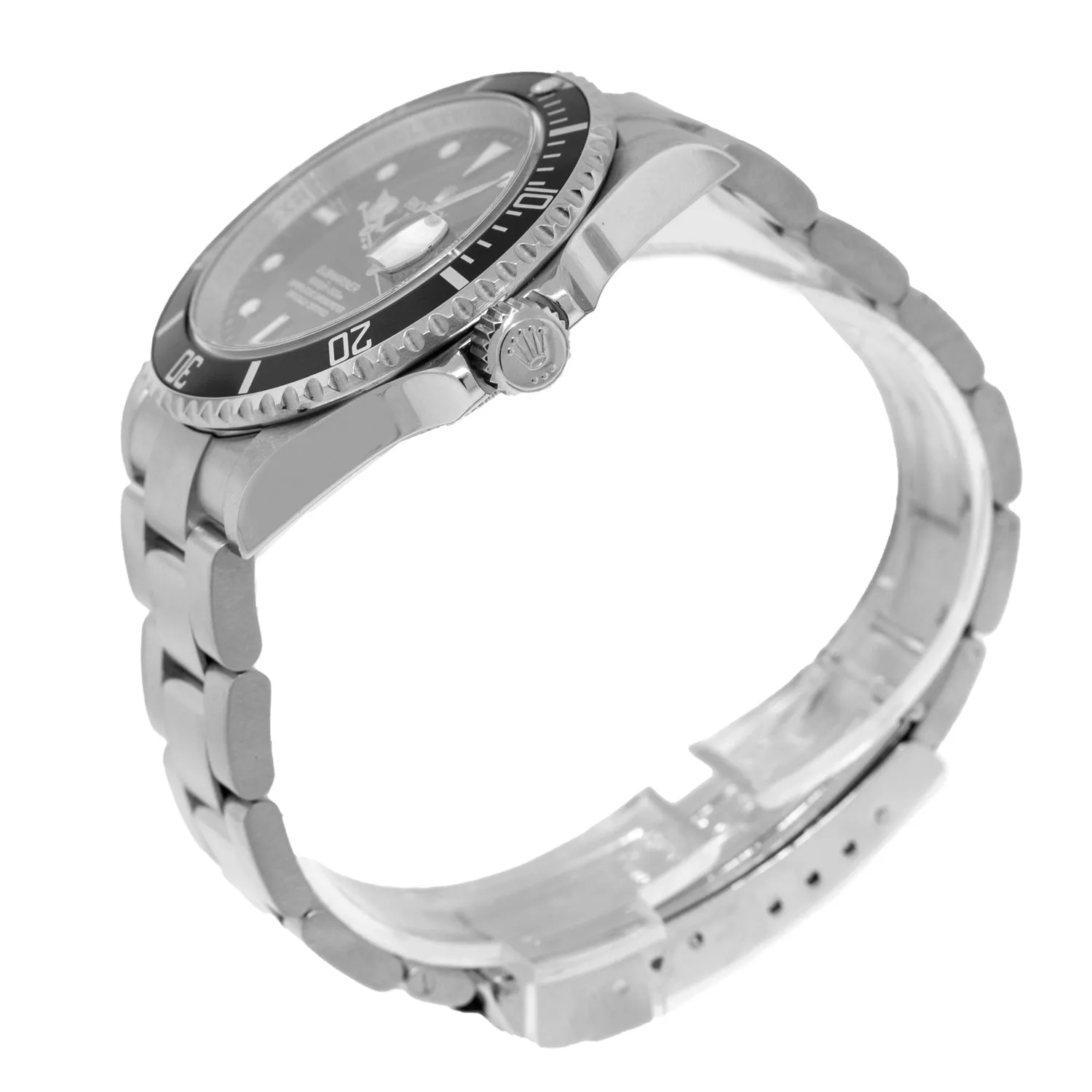 Rolex Submariner Date 40mm Stainless Steel Black Dial & Black Bezel 16610