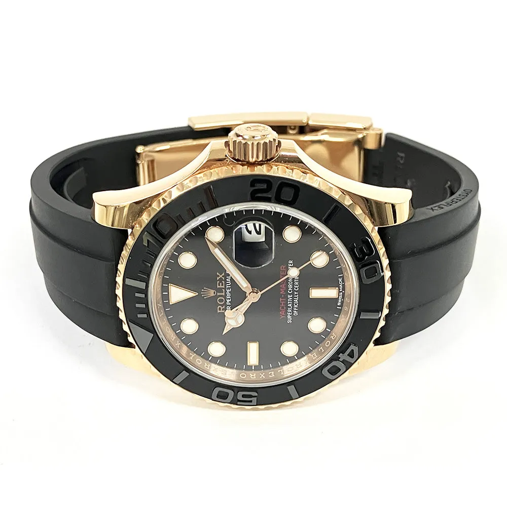 Rolex Yacht-Master 116655 Black Dial Nov 2016