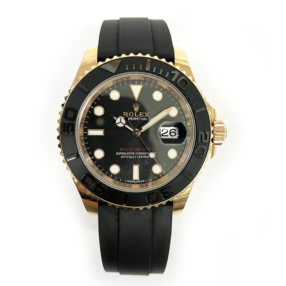 Rolex Yacht-Master 116655 Black Dial Nov 2016