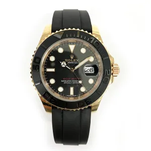 Rolex Yacht-Master 116655 Black Dial Nov 2016