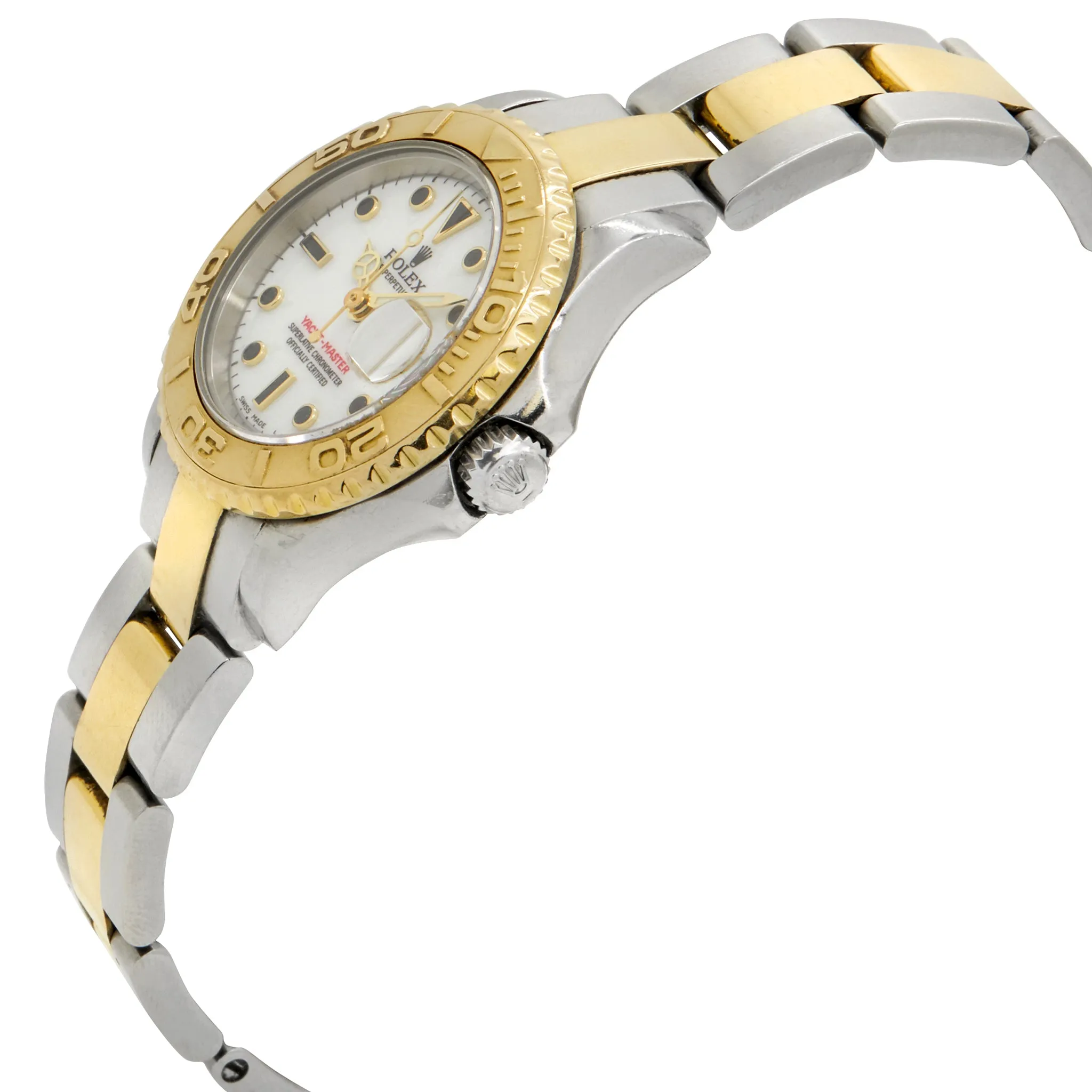 Rolex Yacht Master 29mm 169623 White Dial Automatic  Women's Watch
