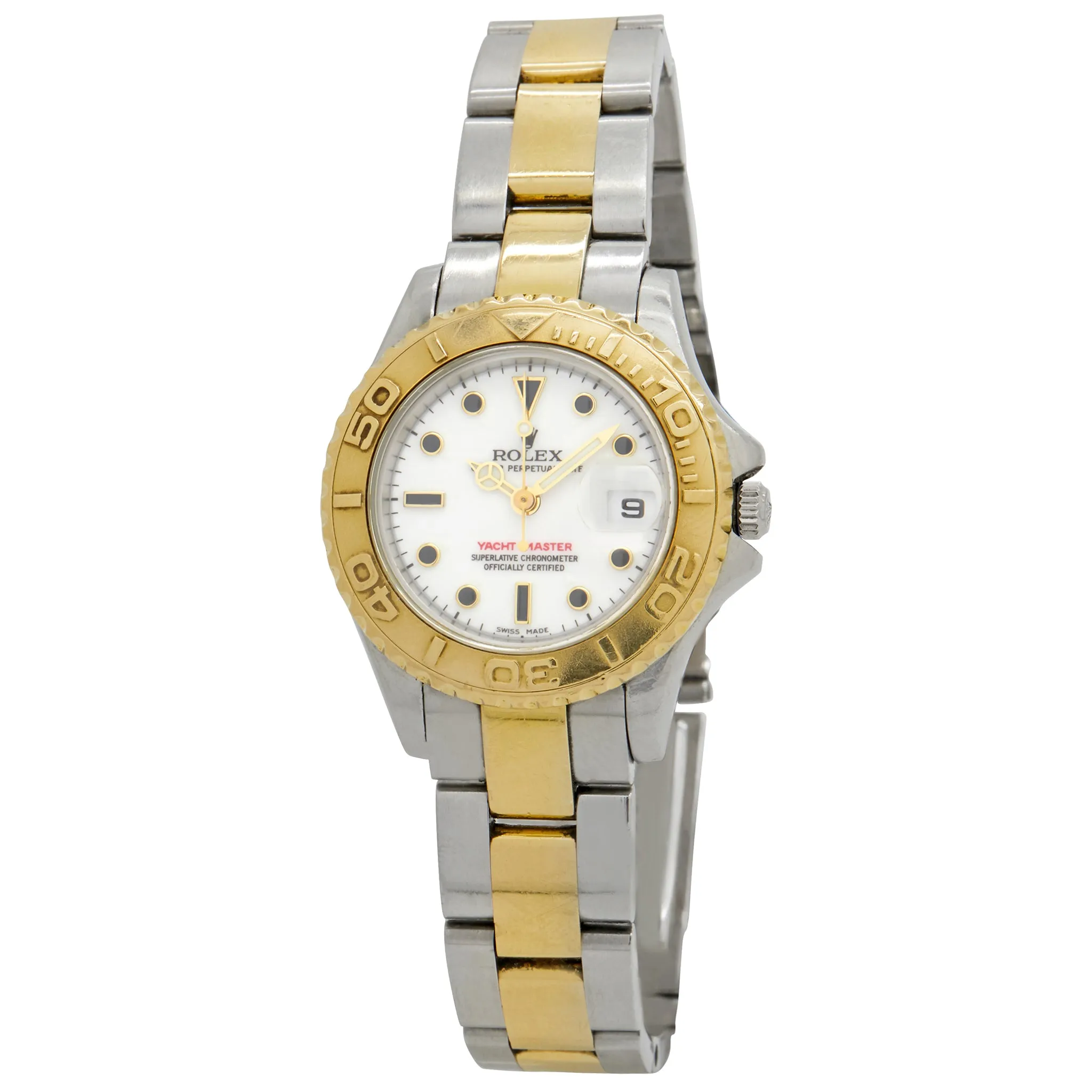 Rolex Yacht Master 29mm 169623 White Dial Automatic  Women's Watch