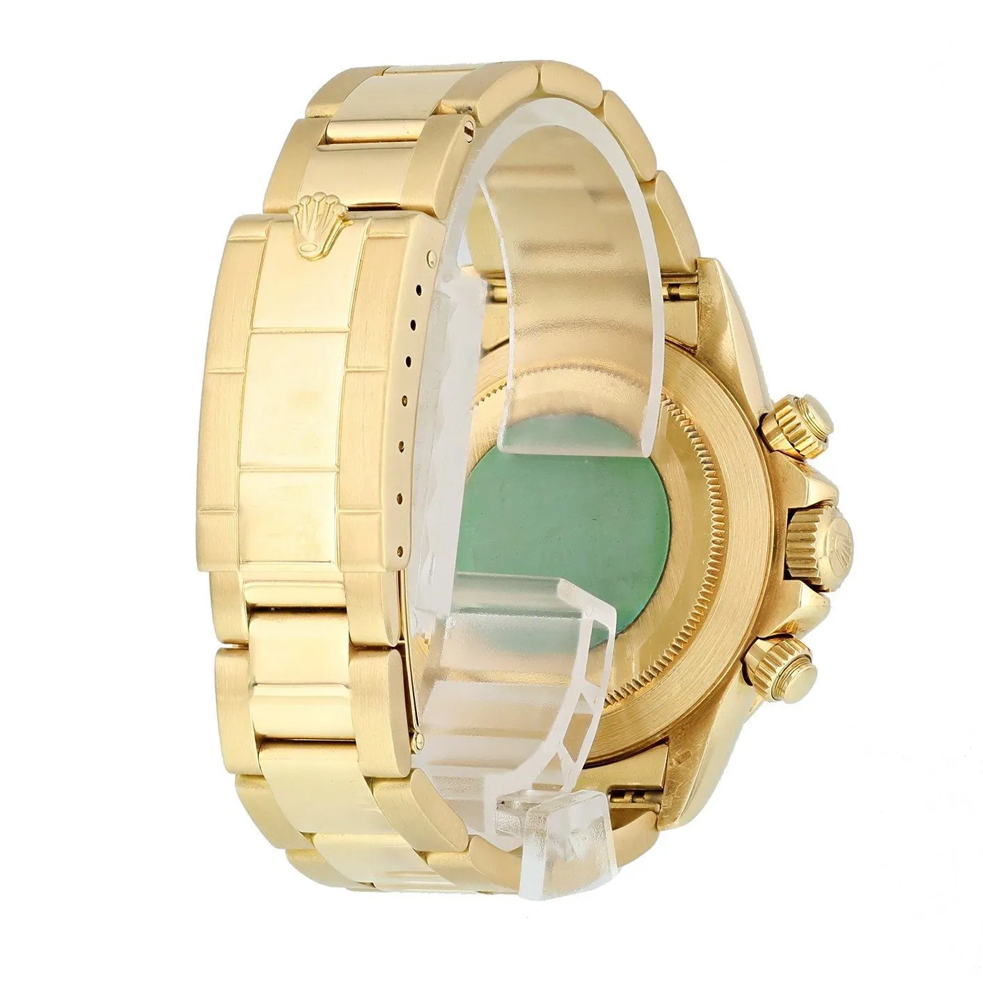 Rolex Zenith Daytona 16528 Inverted 6 Yellow Gold Mens Watch