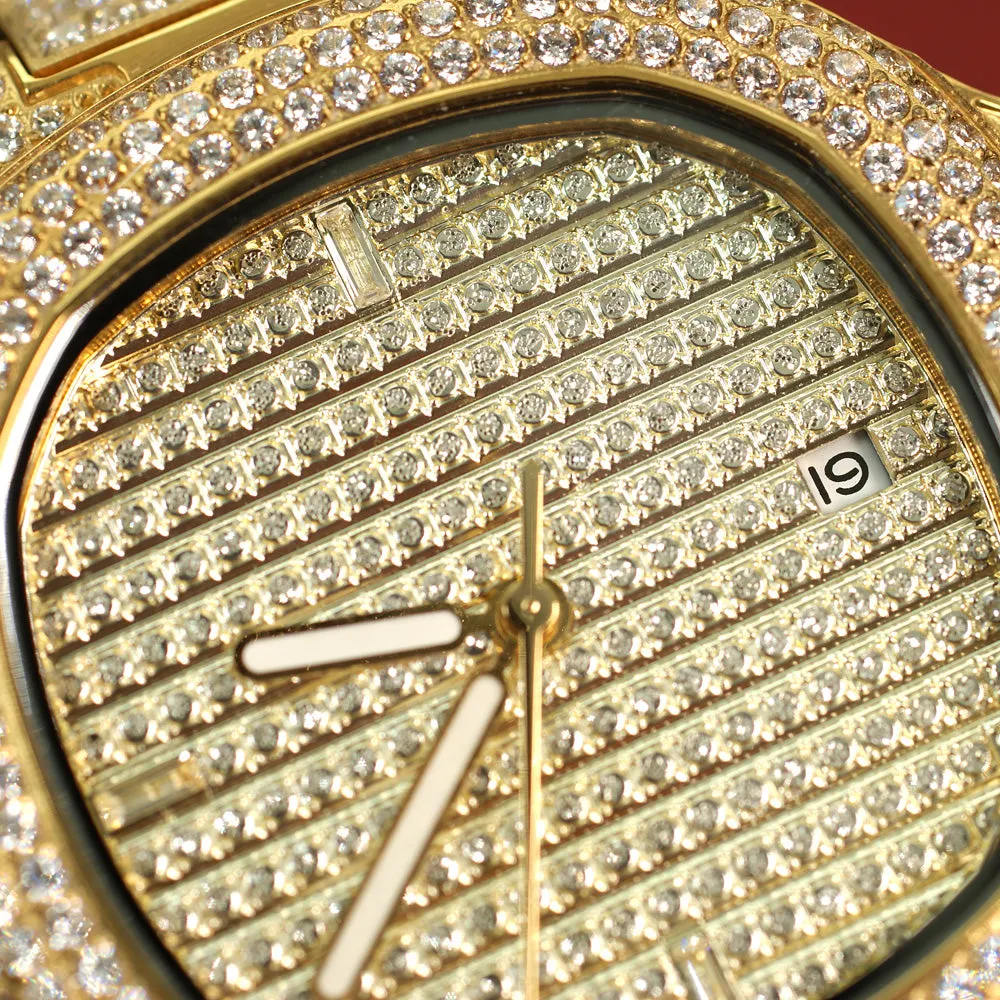 Royalty Iced Out Nautical Watch