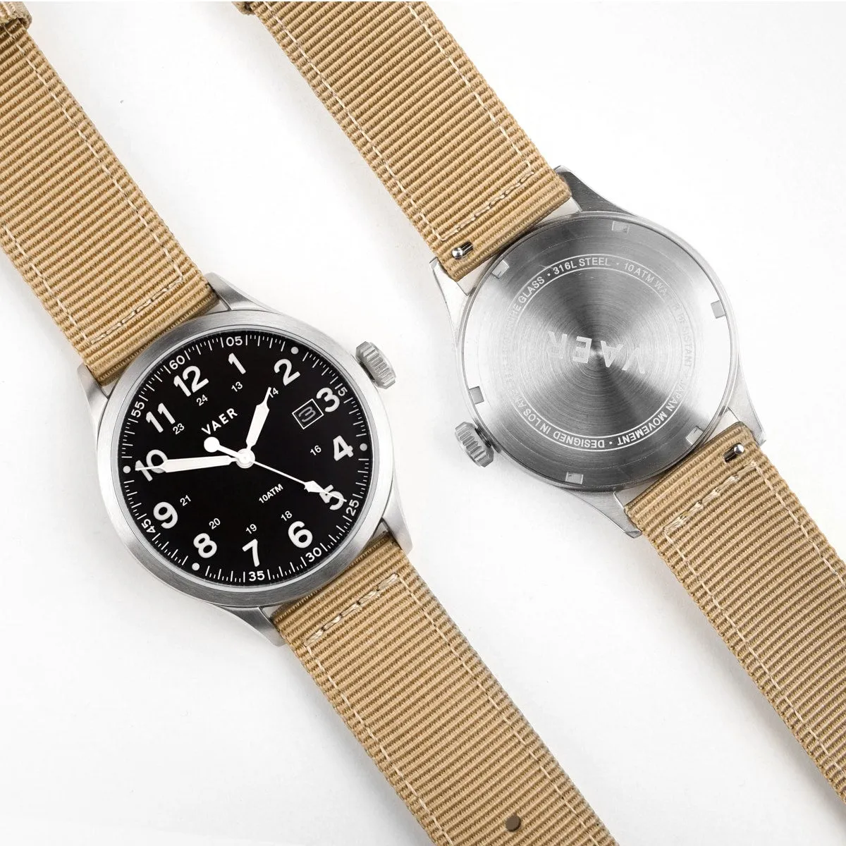S5 Calendar Field Black - 40mm Quartz