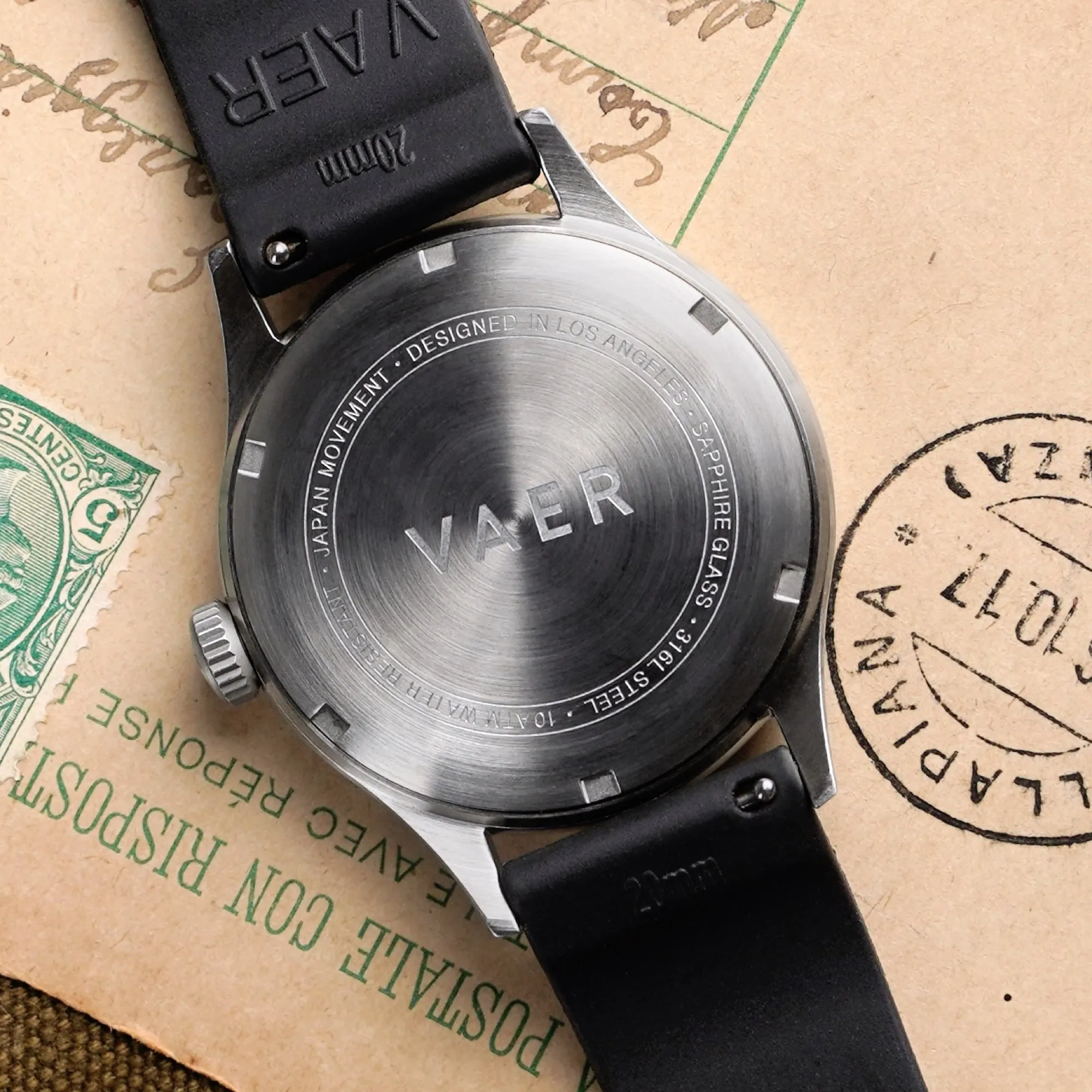 S5 Calendar Field Black - 40mm Quartz