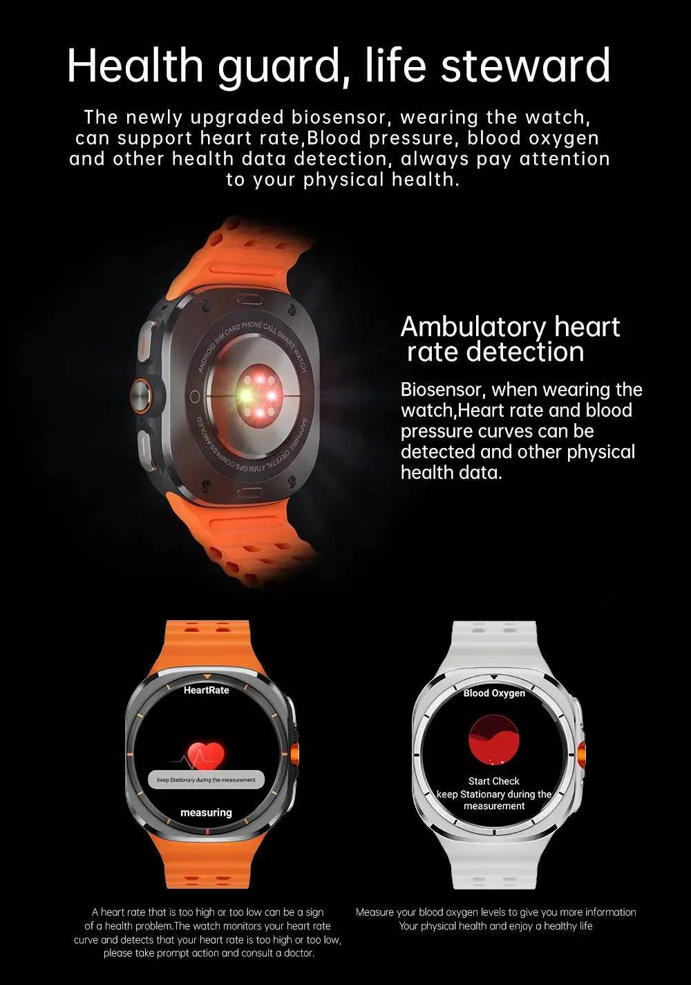 S7 Ultra Cellular Version Smartwatch 4G Android 9.0 Rotary Camera Sim Card Global Calling 256GB Rom app Store Amoled Smart Watch