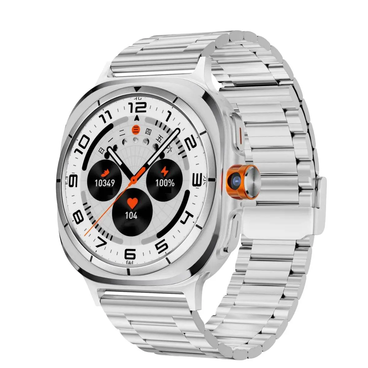 S7 Ultra Cellular Version Smartwatch 4G Android 9.0 Rotary Camera Sim Card Global Calling 256GB Rom app Store Amoled Smart Watch