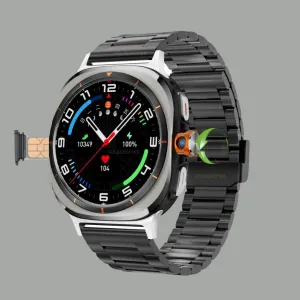 S7 Ultra Cellular Version Smartwatch 4G Android 9.0 Rotary Camera Sim Card Global Calling 256GB Rom app Store Amoled Smart Watch