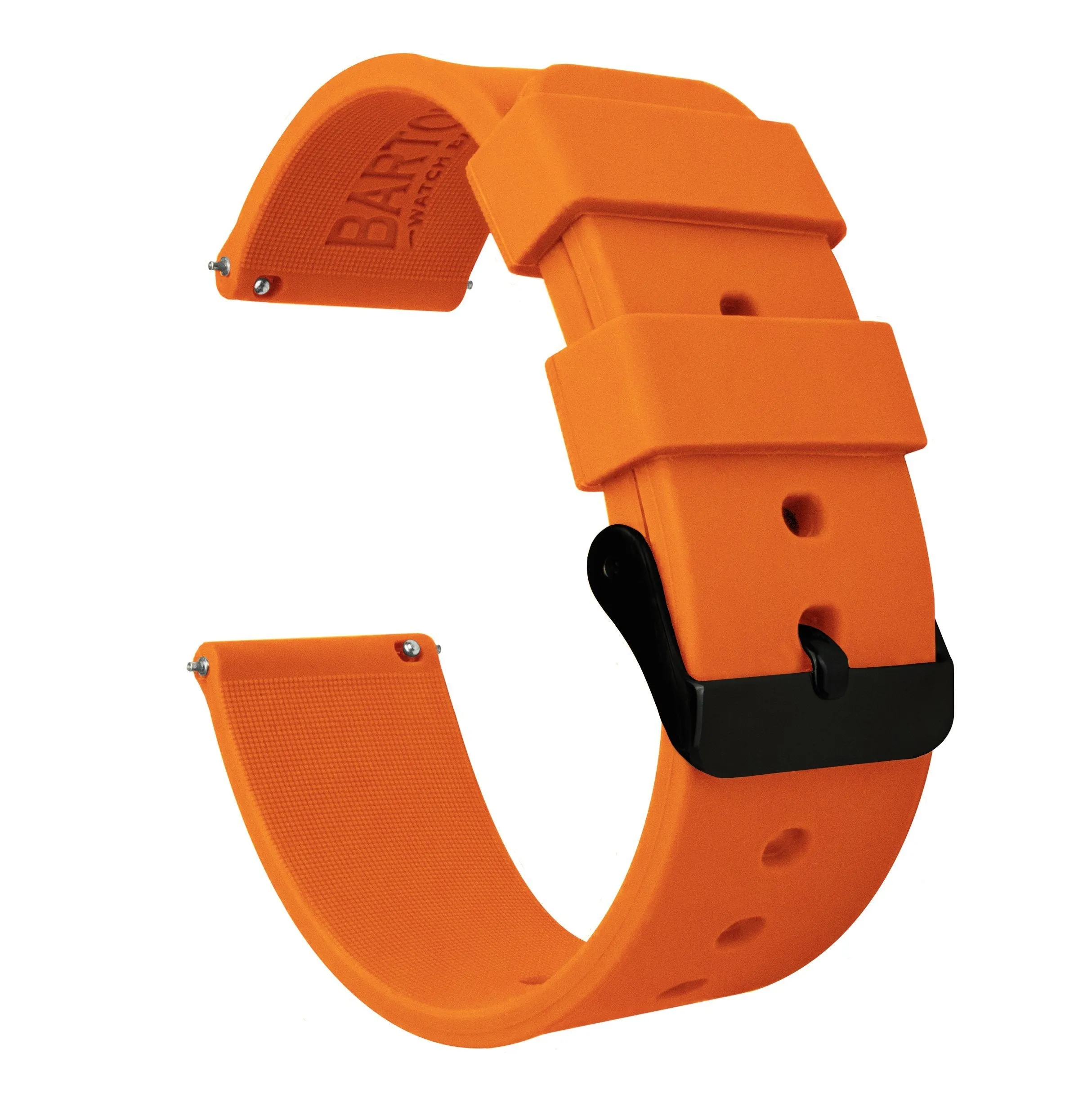 Samsung Galaxy Watch Active 2 Silicone Pumpkin Orange Watch Band