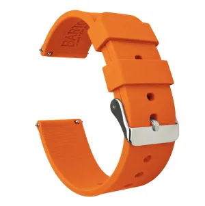 Samsung Galaxy Watch Active 2 Silicone Pumpkin Orange Watch Band